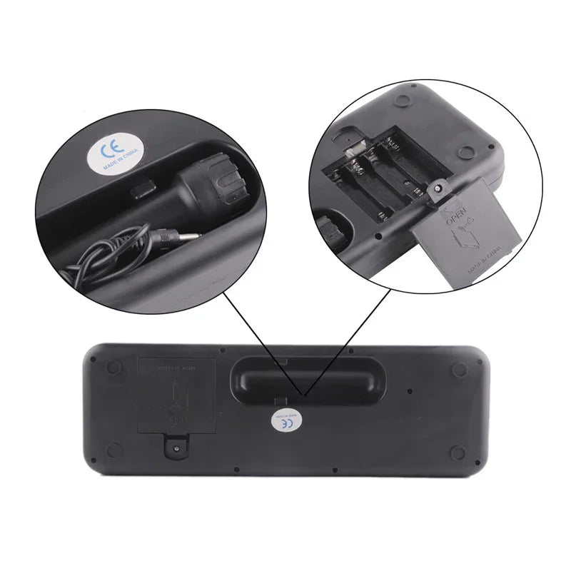 Mini electric piano keyboard with microphone - Prozone