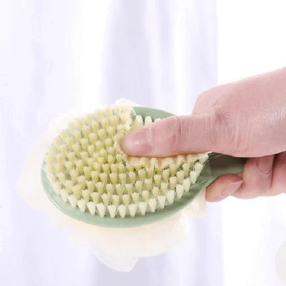 Double sided bath body scrubber n brush - Prozone