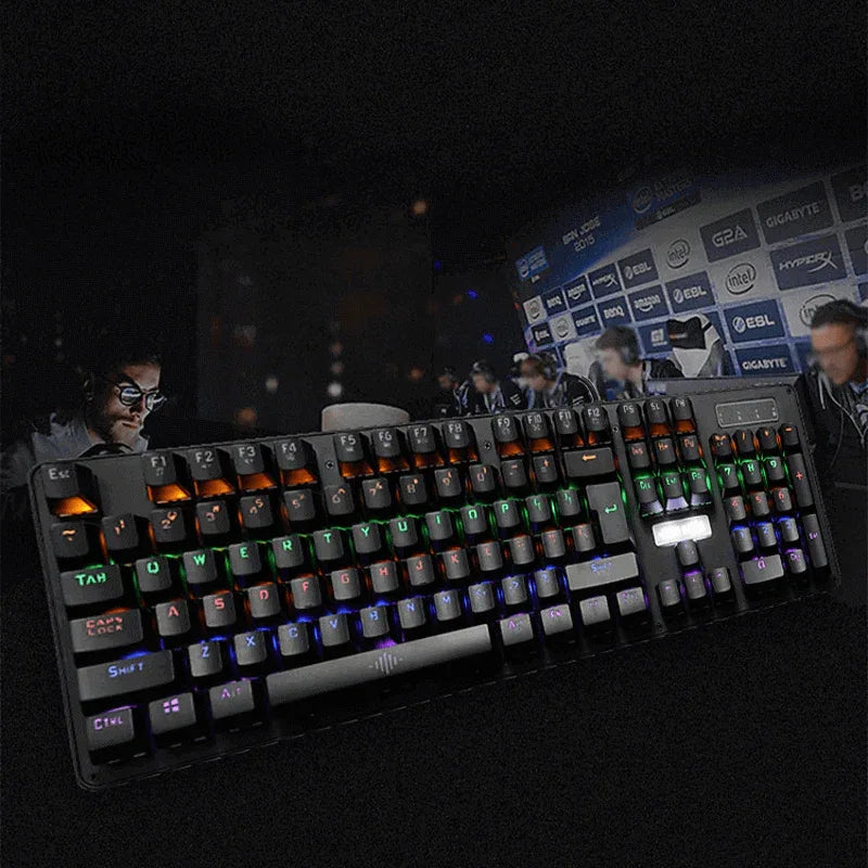 Bosston wired luminous keyboard rgb mk912 - Prozone