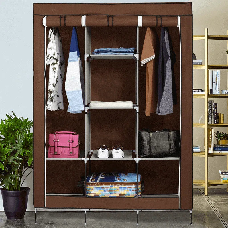 3 layer storage wardrobe foldable shelf rack m 88130 - Prozone