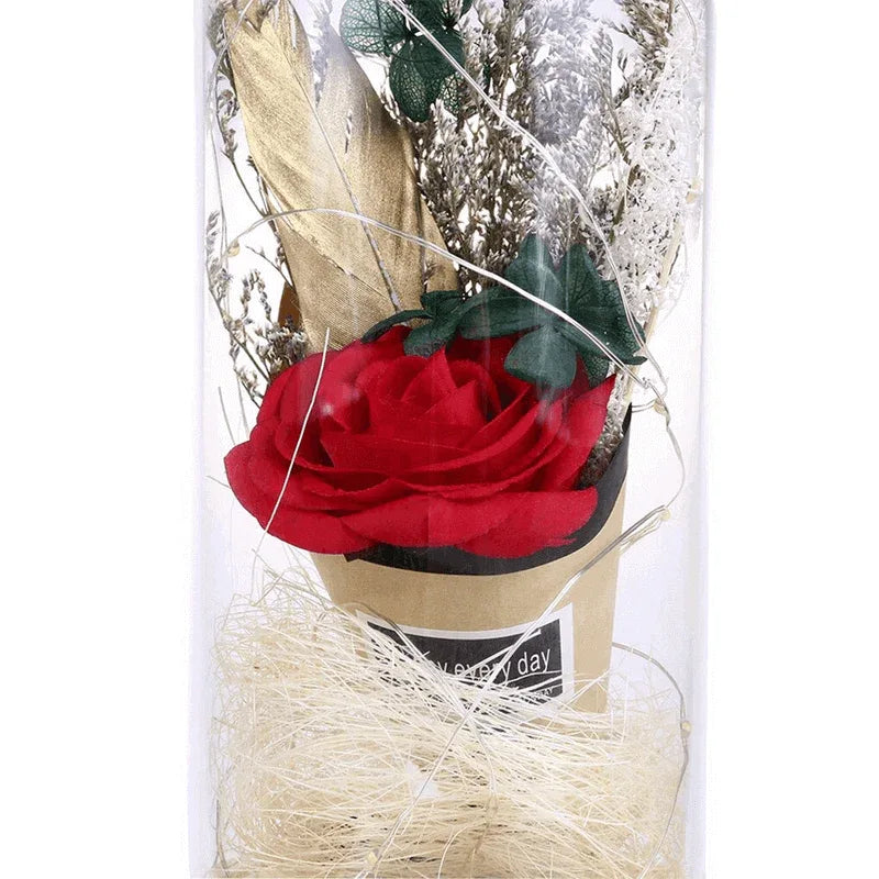 Led night light artificial rose string light - Prozone
