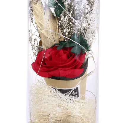 Led night light artificial rose string light - Prozone