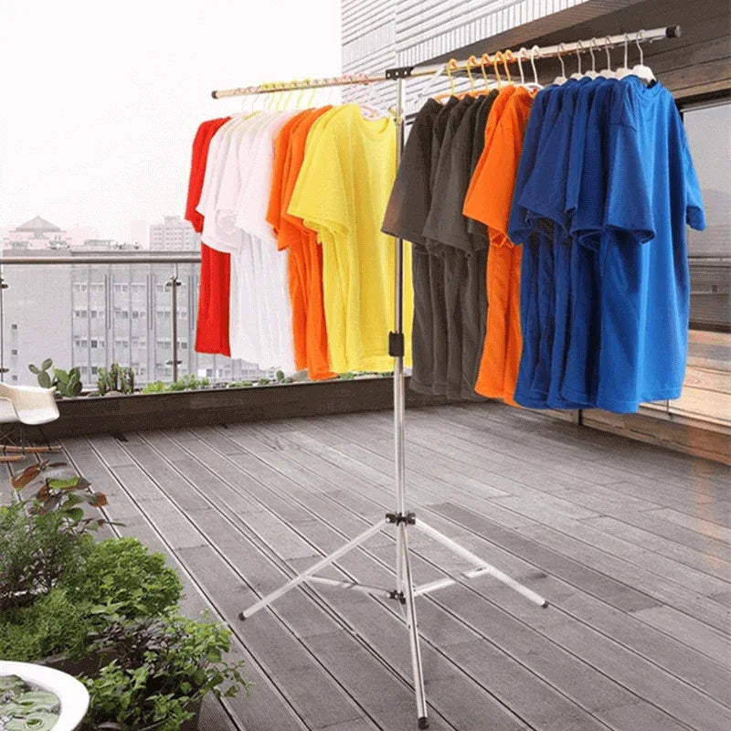 Stainless steel collapsible cloth drying rack tripod - Prozone