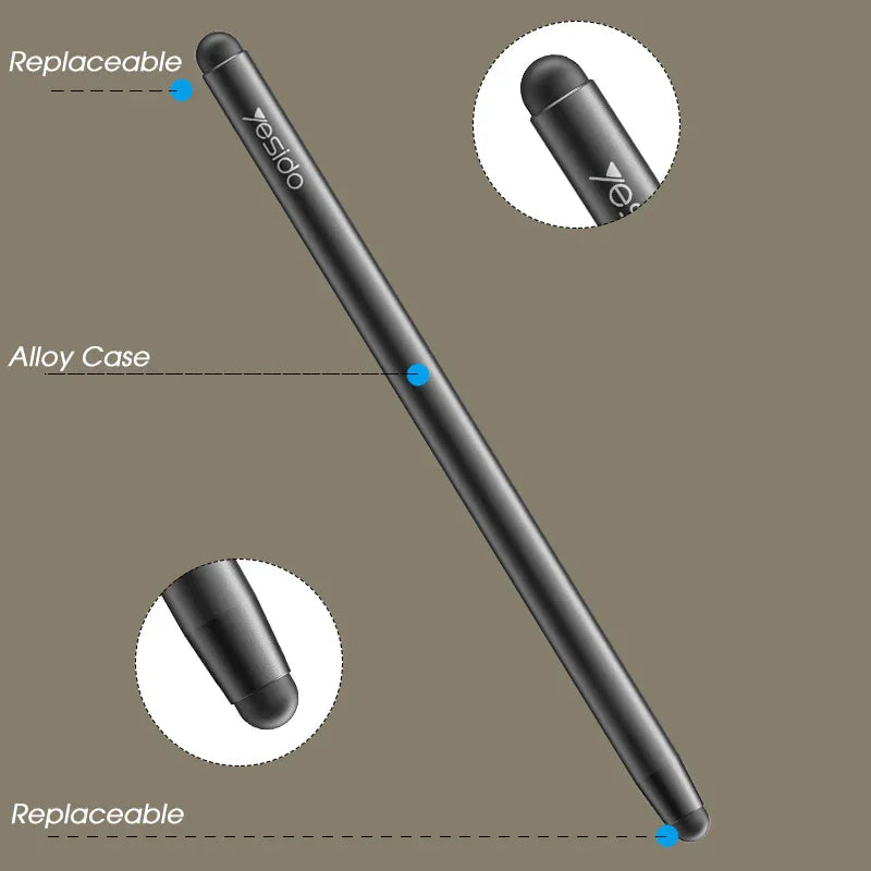 Yesido st01 dual head passive stylus pen - Prozone