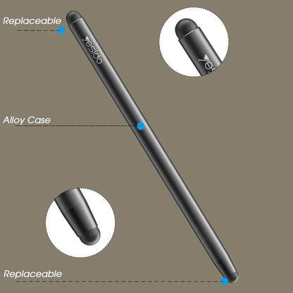 Yesido st01 dual head passive stylus pen - Prozone
