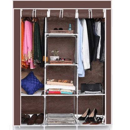 3 layer storage wardrobe foldable shelf rack m 88130 - Prozone