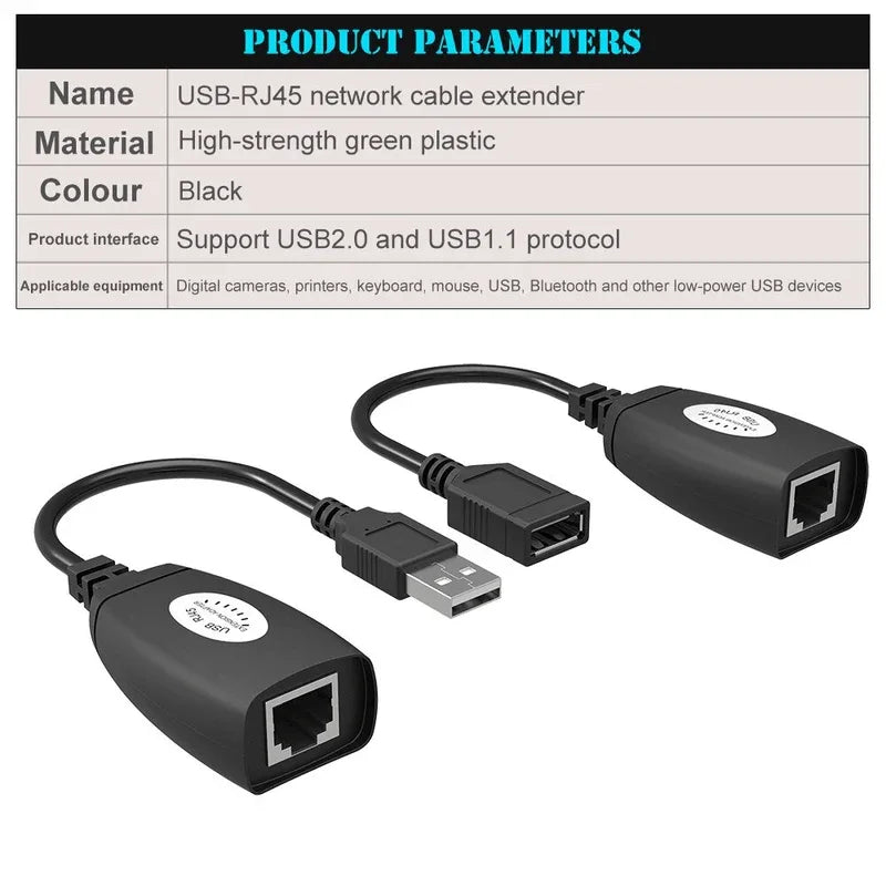 Usb over rj45 usb rj45 extender set - Prozone