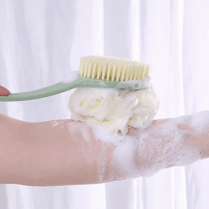 Double sided bath body scrubber n brush - Prozone