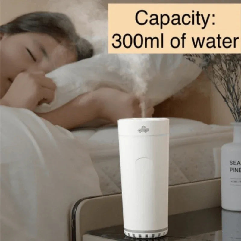 Multi-purpose turbine humidifier colorful night lamp - Prozone