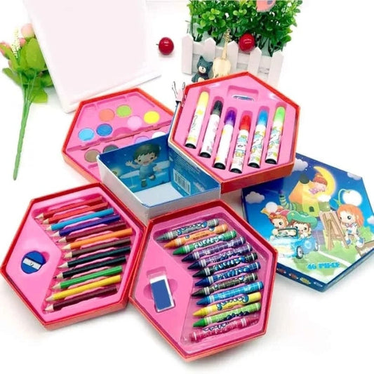 46 Pcs Set of Painting Pencil Water Colored Marker Pen - Prozone
