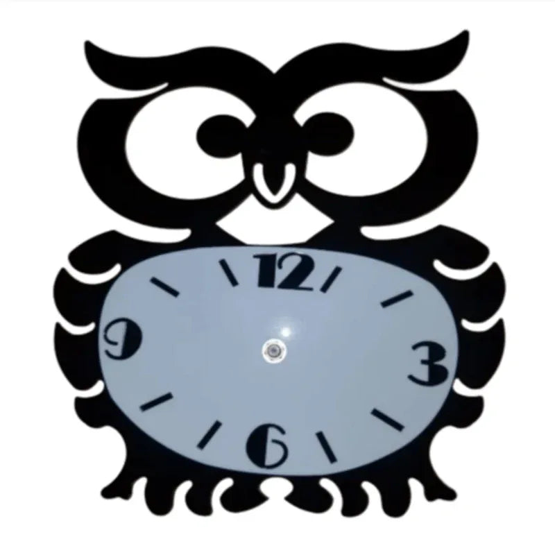 Owl shaped wall clock - Prozone