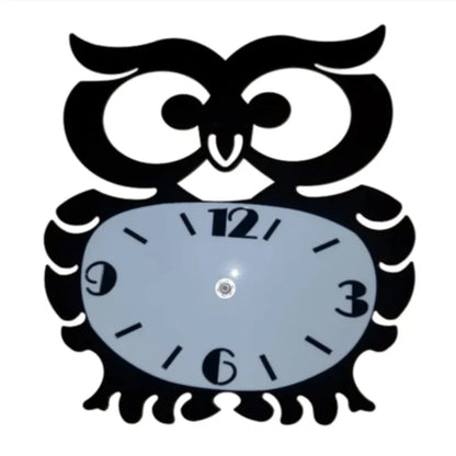 Owl shaped wall clock - Prozone