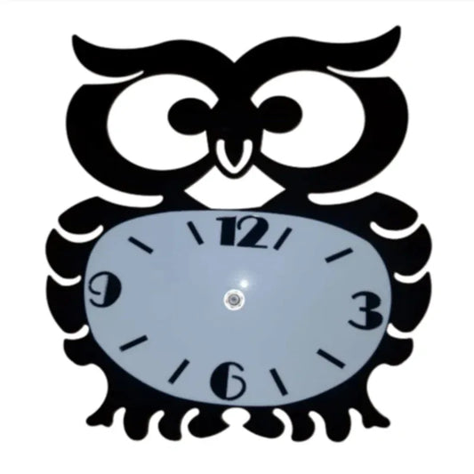 Owl shaped wall clock - Prozone