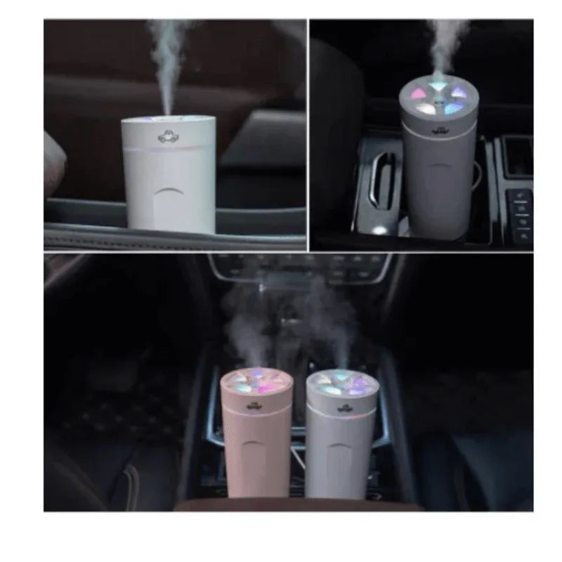 Multi-purpose turbine humidifier colorful night lamp - Prozone