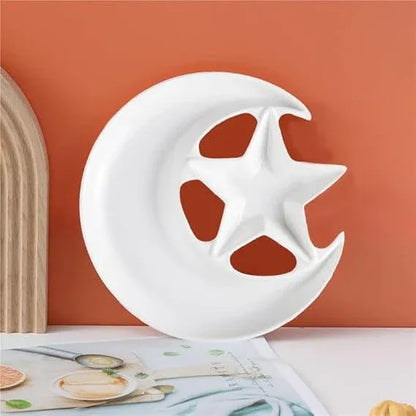 Star and Moon Shaped Kids Plate - Prozone