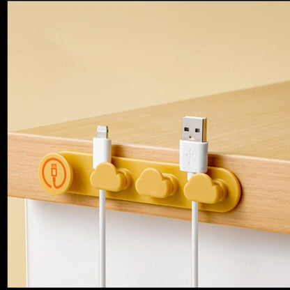 1pc silicon desktop cable organizer - Prozone