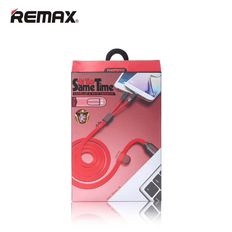 Remax 2 in 1 usb cable magnetic charging