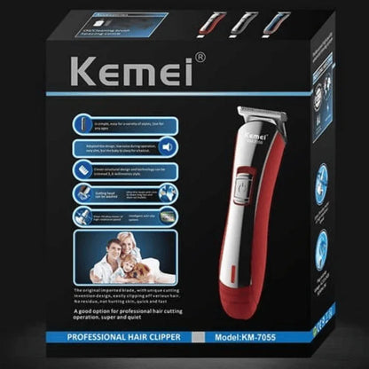 Kemei rechargeable hair trimmer for men km-7055 - Prozone