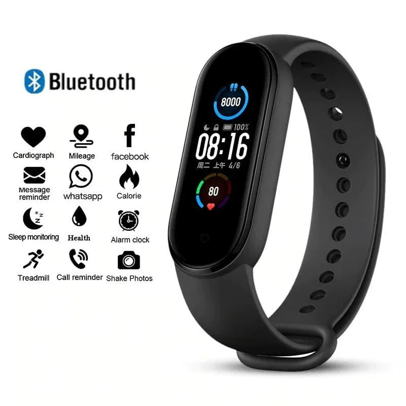 M5 smart watch bluetooth fitness bracelet - Prozone