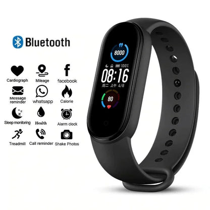 M5 smart watch bluetooth fitness bracelet - Prozone
