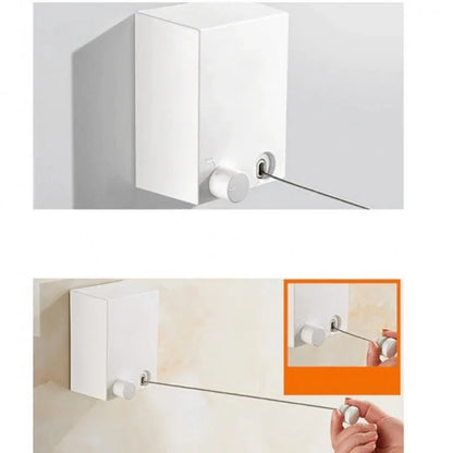 Wall mounted retractable clothesline 4.2m - Prozone