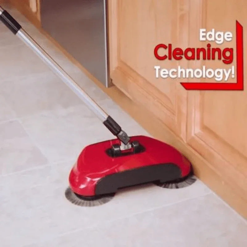 Cordless hard floor manual roto sweeper - Prozone