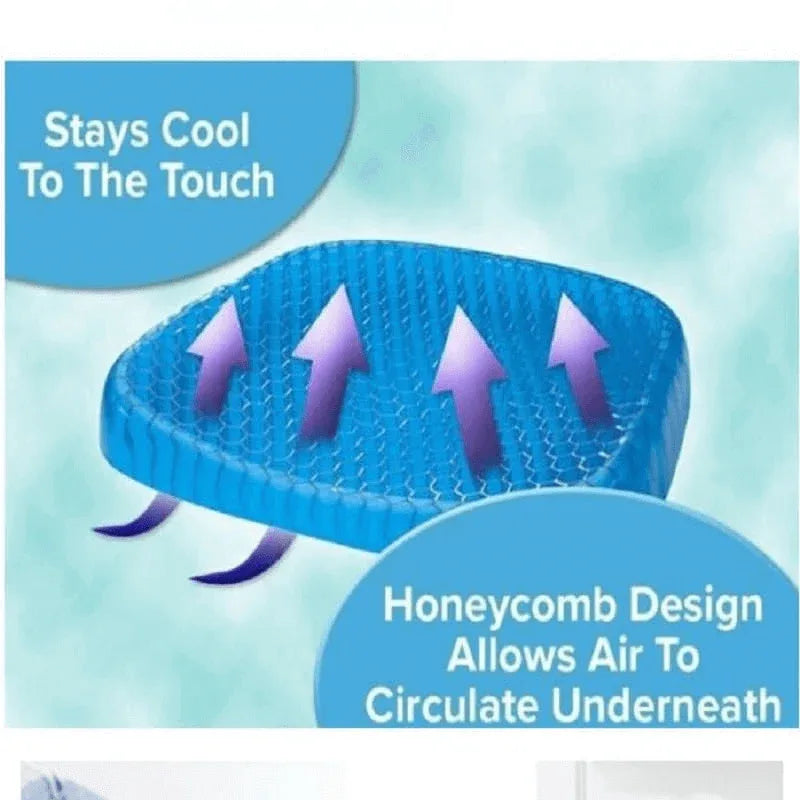 Silicone gel cushion pain relief massage sitter - Prozone