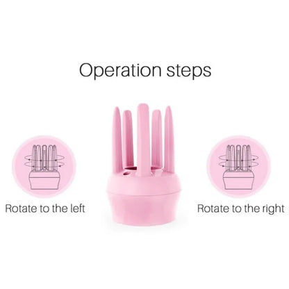 Automatic hair curler rotating rolling iron - Prozone