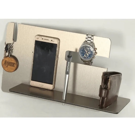 Phone docking station wallet watches holder - Prozone