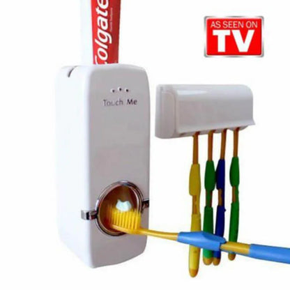 Tooth paste dispenser with tooth paste holder - Prozone