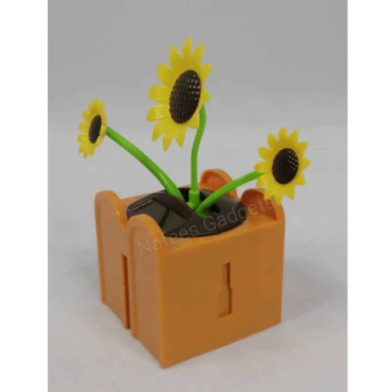 Solar dancing sun flower for car decoration - Prozone