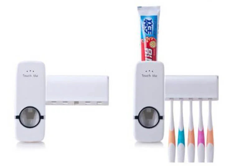 Tooth paste dispenser with tooth paste holder - Prozone