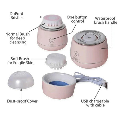 Lavany facial cleansing brush exfoliating - Prozone