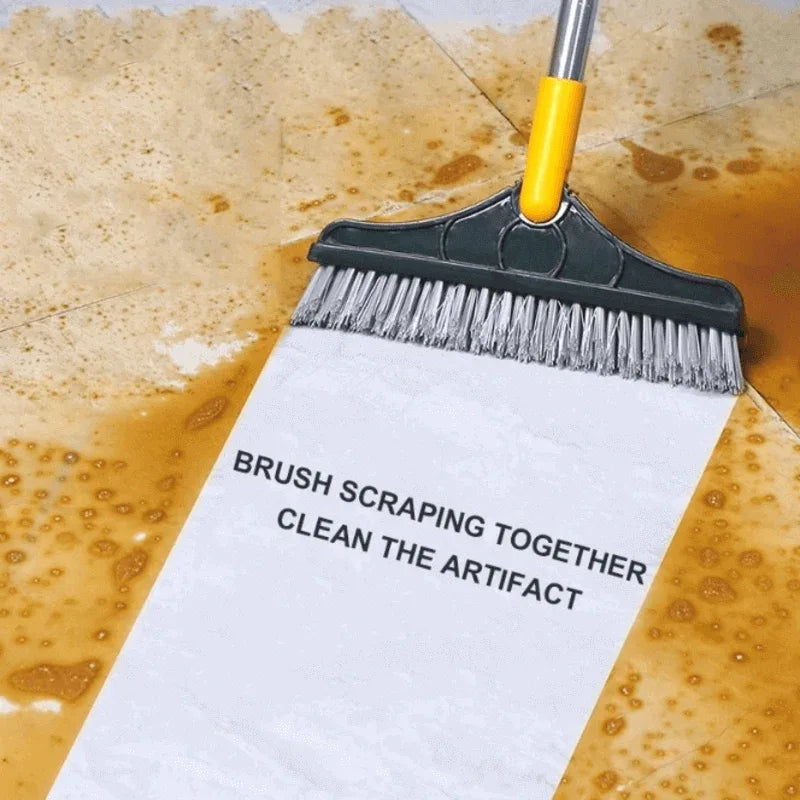 3 in 1 floor scrub brush with squeegee - Prozone