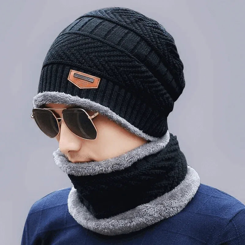 Wool hat with winter velvet hedging plus thick wool - Prozone