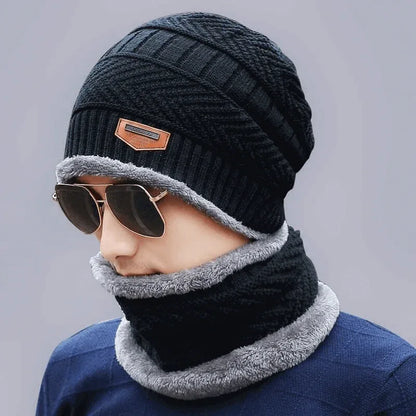 Wool hat with winter velvet hedging plus thick wool - Prozone