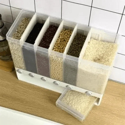 Wall mounted kitchen rice and cereal dispenser - Prozone