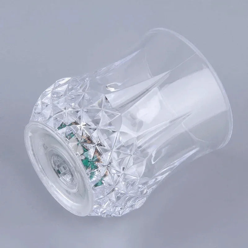Led flashing liquid activated light up glass - Prozone
