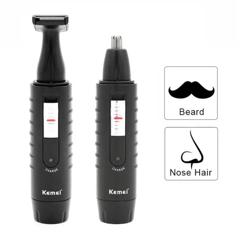 Kemei electric 2 in 1 hair trimmer rechargeable shaver - Prozone
