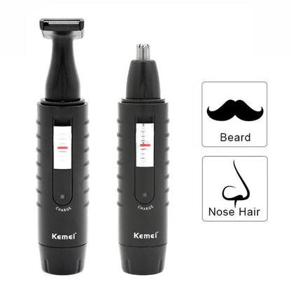 Kemei electric 2 in 1 hair trimmer rechargeable shaver - Prozone