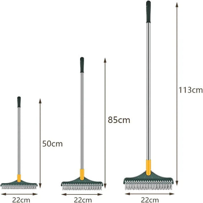 3 in 1 floor scrub brush with squeegee - Prozone