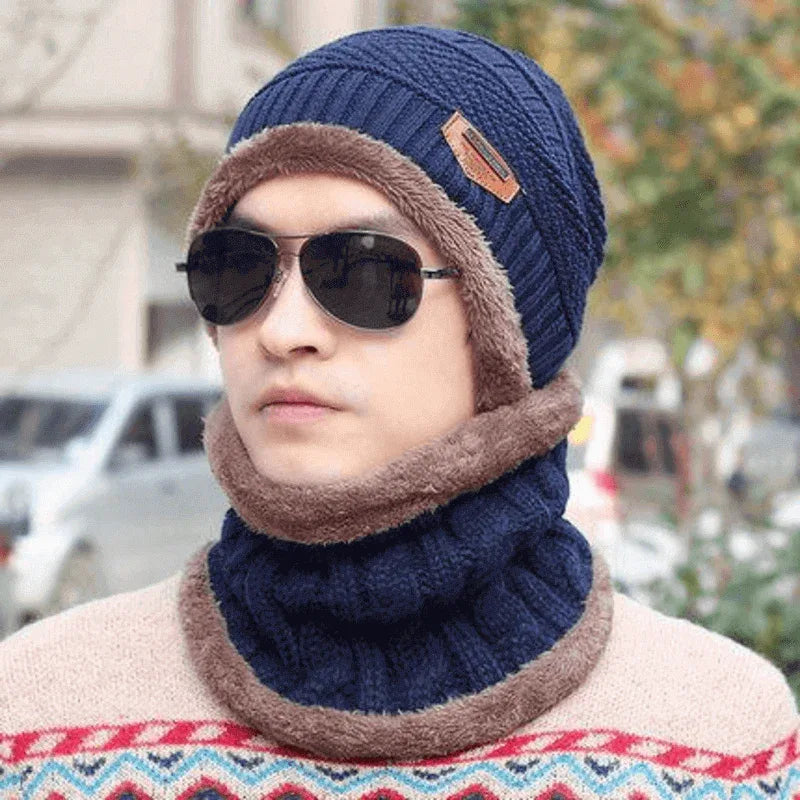 Wool hat with winter velvet hedging plus thick wool - Prozone