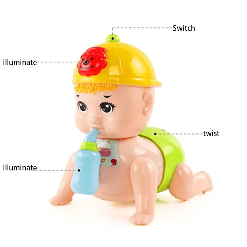 Singing crawling electronic baby toy - Prozone
