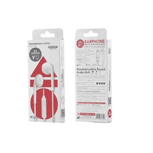 Remax y12 wired stereo handfree 3.5mm - Prozone