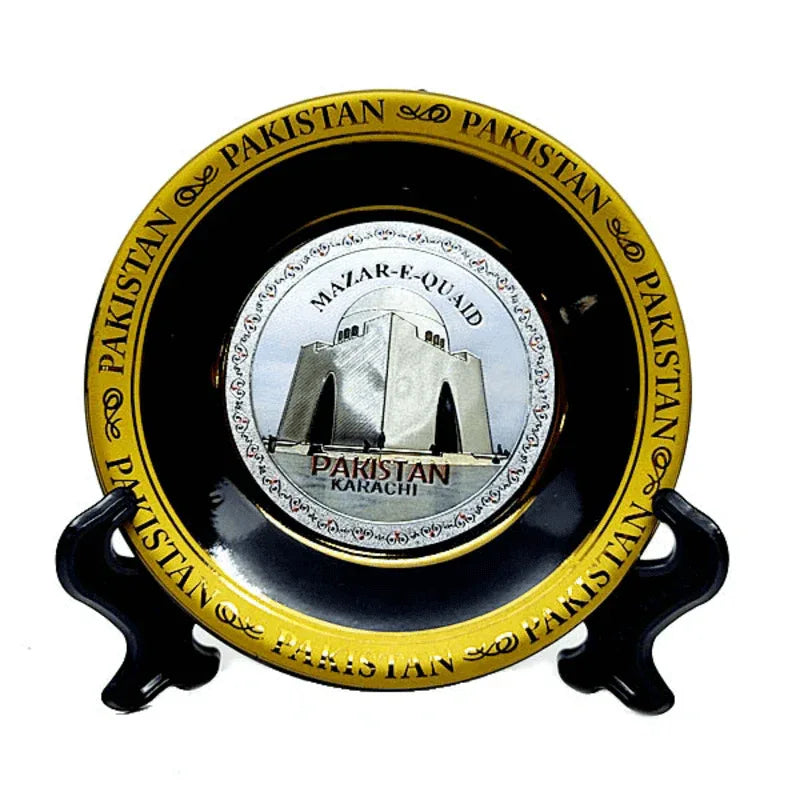 Pakistani mazar-e-quaid souvenirs plates - Prozone