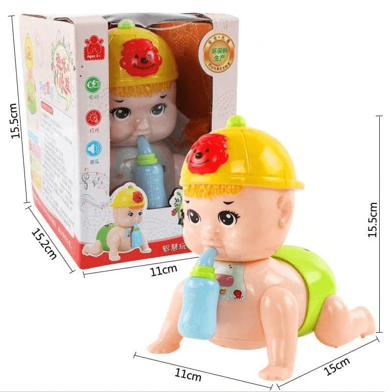 Singing crawling electronic baby toy - Prozone
