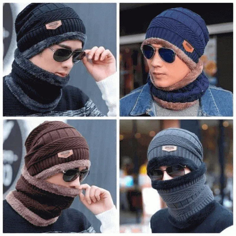 Wool hat with winter velvet hedging plus thick wool - Prozone