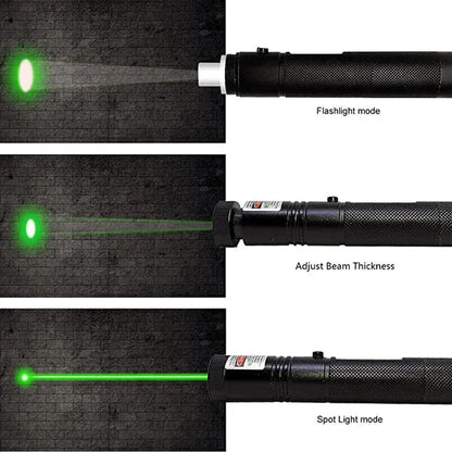 Green laser pointer pen with safety lock key - Prozone