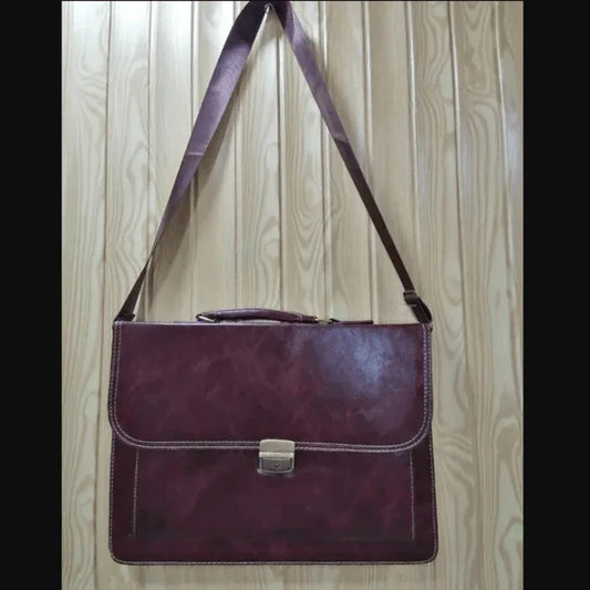 Laptop bag leatherette – brown - Prozone