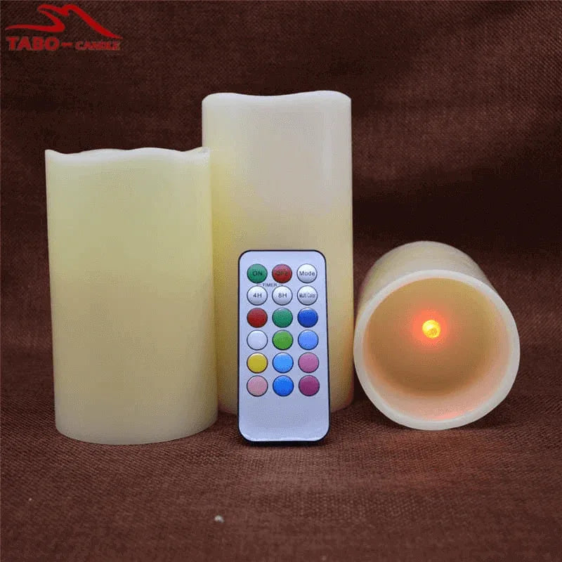 Simulation led candles color changing - Prozone